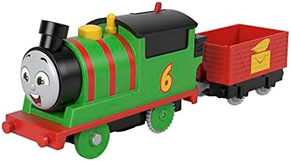 Играчка Мотор влак Thomas & Friends Пърси, работещи на батерии с Тендером за предучилищна възраст Притворных