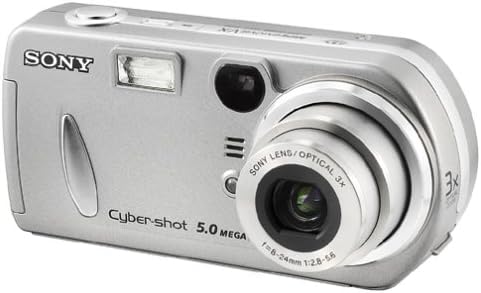Цифров фотоапарат Sony DSCP92 Cyber-shot 5MP с 3-кратно оптично увеличение