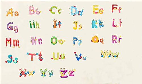 Буквите от Азбуката, Стикер На стената за Детска стая, Домашен Арт Декор, Vinyl Свалящ Стикер За Стена, Стенни