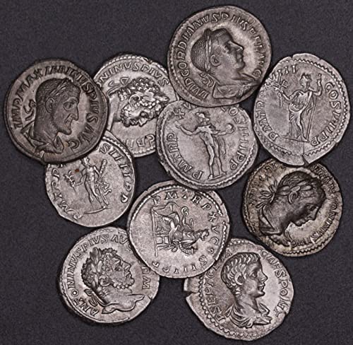 Продавачът Римски Сребърни монети един пеняз 1700-годишна давност В Много добро състояние