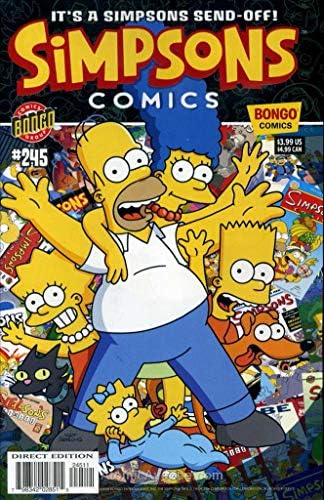 Комикси Simpsons 245 VF / NM ; Bongo Comics