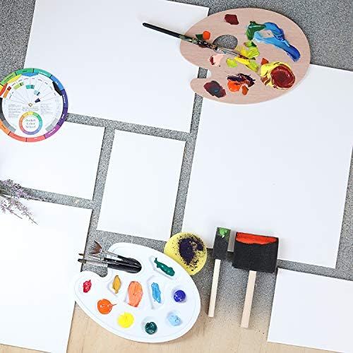 Glokers Платно Panels Комплект за рисуване |стоки, Стоки за Бродерия комплектът включва Палитра от цветове,