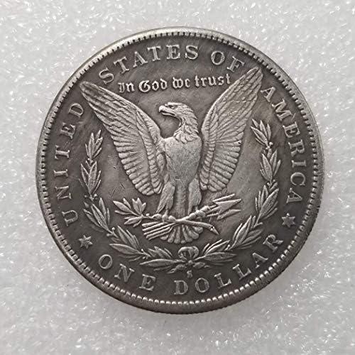 Копие Kocreat 1878-1904 и 1921 Статуята на Свободата Долар Морган най-Добрата Монети Със Сребърно покритие Копие