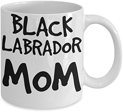 Черна Чаша за майките от Лабрадор - Бяла Керамична Чаша За чай и кафе на 11 грама - идеален За пътуване И подаръци