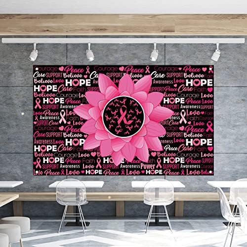 Информираността за рака на гърдата Фон за Снимки Банер за Рак на гърдата Октомври Декор от Розова панделка за