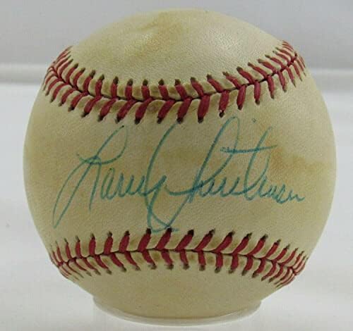 Лари Кристенсон Подписа Автограф Rawlings Baseball B111 - Бейзболни Топки С Автографи