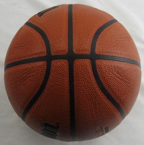 Баскетболна топка Кевин Гарнет с Автограф на Уилсън NBA Basketball w/Insc PSA/DNA 1C8851 - Баскетболни топки