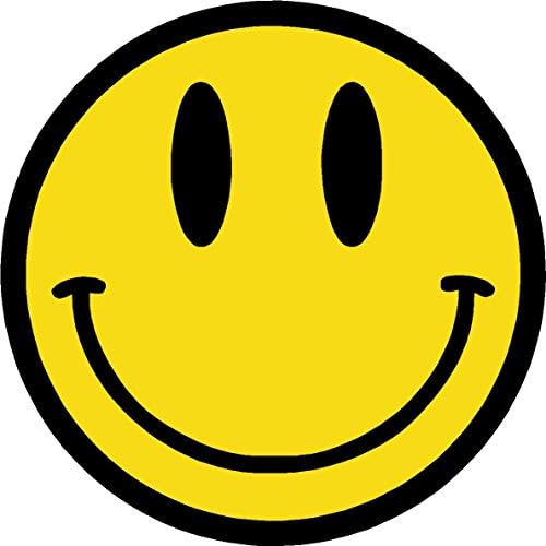 ExpressDecor (3) Усмивка, размер 2x2, дизайн на етикети, на каска, на професионален Съюз, на Работа, Обяд-Бокс,