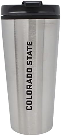 Изолиран чаша е 16 унции с капак - Colorado State Овни