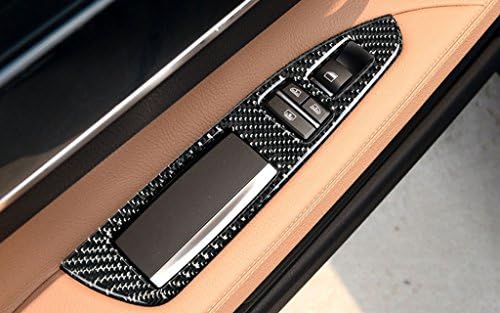 Eppar Нови Капачки Стеклоподъемника от карбон за BMW 7 Серия F01 2009-2015 730i 740i 750i 760i