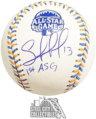 Салвадор Перес 1-ви Официален играч ASG с Автограф на Мача на звездите на 2013 Г. по бейзбол JSA COA - Бейзболни
