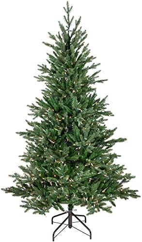 Изкуствена Коледна елха Grande Spruce 9' С предварителна Подсветка, Прозрачни Светлини