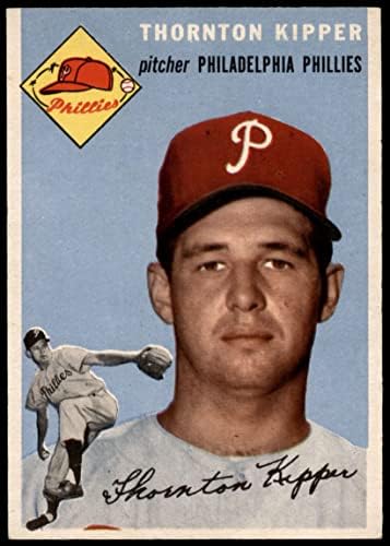1954 Topps # 108 Торнтън Киппер Филаделфия Филис (Бейзболна картичка) EX/MT Phillies