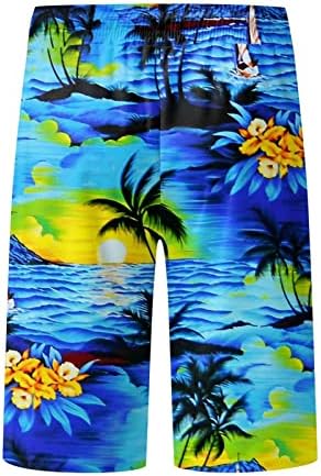 Шорти за Плуване за Мъже,Мъжки къси Панталони За вашата Лятна Почивка на Хавайските Ежедневни Леки Мъжки Влагоотводящие