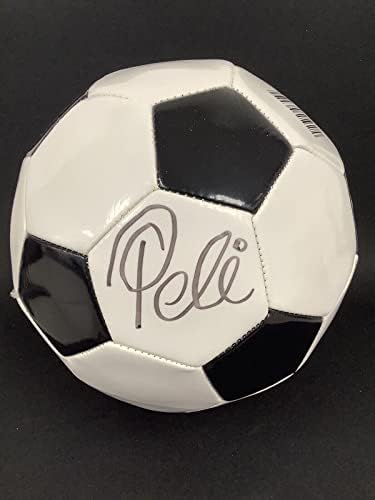 Футболна топка с Автограф от Пеле по време на световното Първенство по футбол CBD с Автограф Колоездене удар