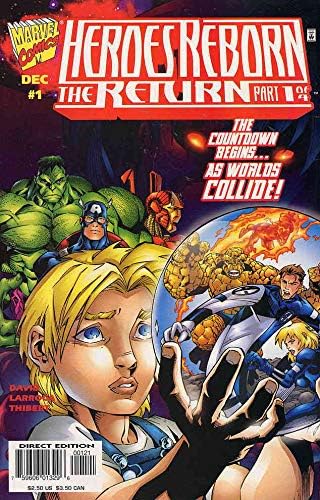 Подмладена герои: връщане #1A VF /NM; Комиксите на Marvel | Питър Дейвид