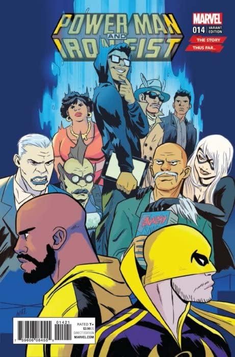 Могъщ човек и iron fist (3-та серия) #14A VF / NM; Вариант комична история | Marvel В момента