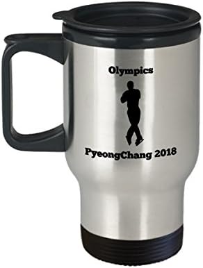 Олимпийска Пътна Чаша - Кафе, Чаша За Каране На кънки в Пхенчхане 2018
