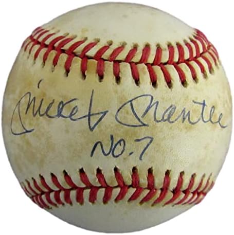 Мики Мэнтл КОПИТО С автограф / с Надпис Rawlings OAL Baseball йорк Янкис PSA / Бейзболни топки с ДНК-автограф