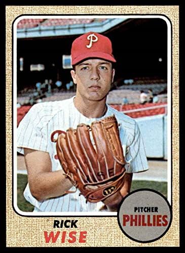1968 Topps 262 Рик Уайз Филаделфия Филис (Бейзболна картичка) Ню Йорк / MT Phillies