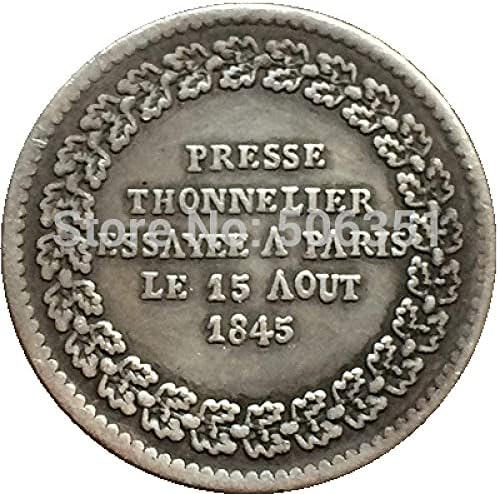 Руски монети 1845 г. Копие от 23 мм Копие Подарък за Него