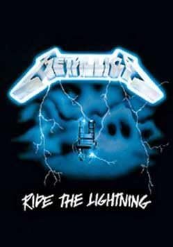 Плакат на рок-група Ride the Lightning РЯДКА HOT нови 24X36