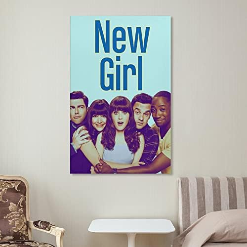 Плакати с филми (Нова момиче) 2011Sitcom Тематично промоция Плакати с филми (4) Стена Художествени Картини на