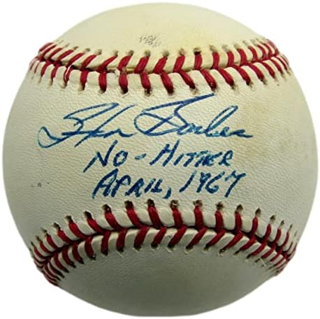 Стив Барбър С автограф / с Надпис OAL Baseball Baltimore Orioles Без нападател JSA - Бейзболни топки с автографи