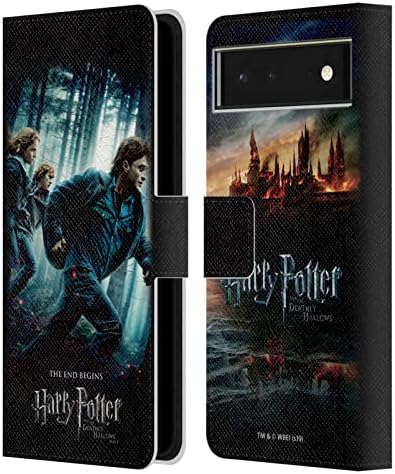 Дизайн на своята практика за главата Официално Лицензиран Harry Potter Voldemort Deathly Смъртта VII Кожен Калъф-Книжка-джобен