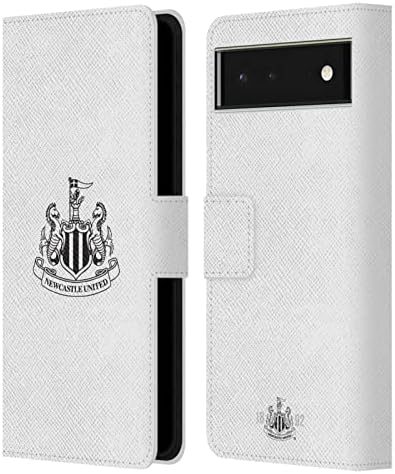 Дизайн на своята практика за главата Официално Лицензирани ФК Нюкасъл Юнайтед NUFC Change Герб Kit Кожен Калъф-книжка-джобен