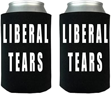 Забавен Виц Либерални Сълзи, да Вървим на Брендън FJB Комплект Консервативен Подаръчен Комплект Сгъваема бирена кутийка Бутилка Охладител за Напитки Ръкави на 2 гру