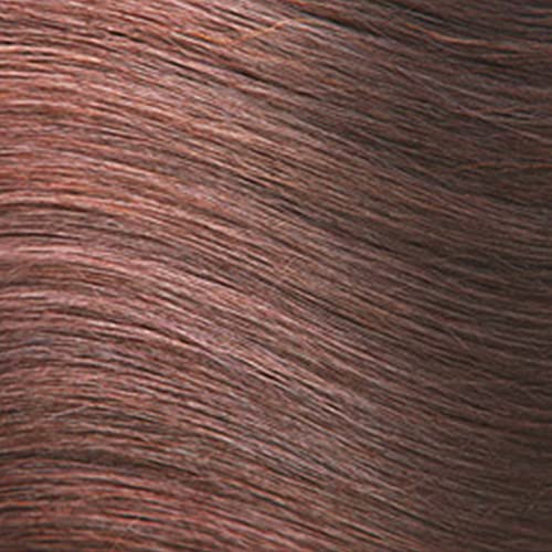 Еластични ленти за коса Slip Silk Skinny Scrunchies - Тъмно кафяв - от чиста коприна 22 Momme Черница Silk Scrunchies за жени - Удобни за коса + Луксозен комплект еластични гумени ленти (4 дъв