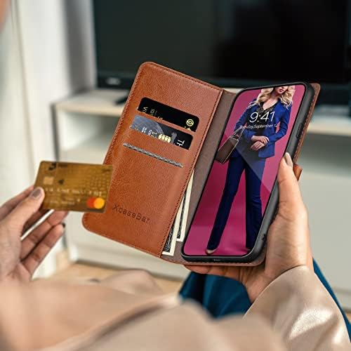 XcaseBar за Samsung Galaxy S20 FE Калъф-портфейл с 【RFID заключване】 Титуляр за кредитни карти, Флип-за награда-Книга