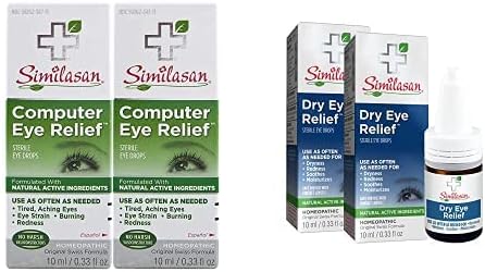 Набор от Similasan Best Sellers Duo Set: Очни капки за облекчаване на умора на очите 2 карата + капки за облекчаване на сухота в очите 2 карата