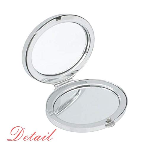 Местно Японско Известният Огледало Fox Mirror Портативен Сгъваем Ръчен Грим Двойни Странични Очила