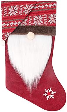 Щипки за Гирлянди Коледен Отглеждане Подарък Пакет Джудже Безлични Старецът Коледни Украси Коледна Окачване